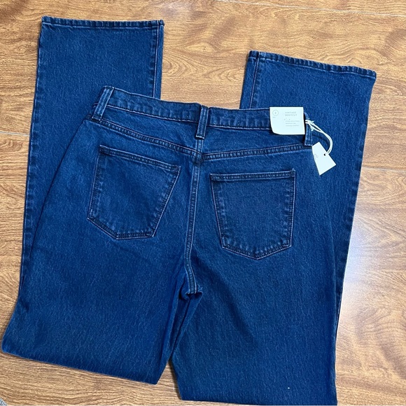 Universal Tread NWT Dark Wash Blue Vintage Bootcut Denim Jeans Size 2/26R - Picture 3 of 11